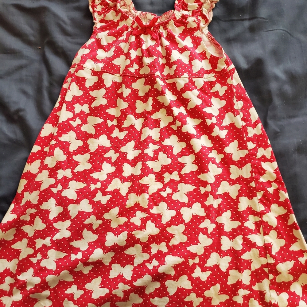 Girls butterfly dress🦋